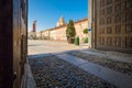 View of the Castello square from Palazzo Reale