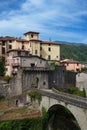 View of Castelnuovo di Garfagnana, Tuscany, Italy