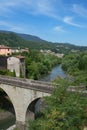 View of Castelnuovo di Garfagnana, Tuscany, Italy