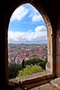 View from Castelo de SÃÂ£o Jorge Royalty Free Stock Photo