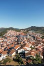 View of Castelo de Vide from the castle, Portugal Royalty Free Stock Photo