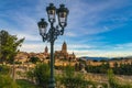 View of the Castilian city of Segovia in Spain