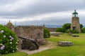 View Castillo de San Anton in the city of A Coruna in Galicia, Spain