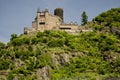 View of a Castle along the Rhine Valley