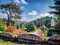 Alton Towers Castle and Gardens Royalty Free Stock Photo