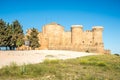 View at the Castle of Belmonte inSpain Royalty Free Stock Photo