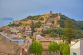 View At The Castle At Capdepera - Castel de Capdepera - Majorca Spain Royalty Free Stock Photo