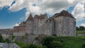 View of castle of Dieppe, Normandy, France