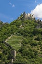 A view of castle Duernstein in Austria Royalty Free Stock Photo