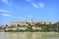 View on Castle Hill from Pest. Budapest. Hunga Royalty Free Stock Photo