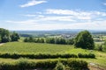 view from Castle Hochburg at Emmendingen Royalty Free Stock Photo