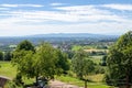 view from Castle Hochburg at Emmendingen Royalty Free Stock Photo