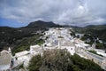 View from a castle in Kithira island Royalty Free Stock Photo