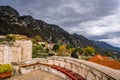 view from Castle Kruje, Kruje Albania, Skanderbeg Museum, Albania, Europe
