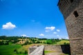 Torrechiara Castle in the Province of Parma, Emilia Romagna Italy Royalty Free Stock Photo