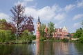 View of castle in Muskau.