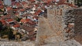 view from the castle, Palamidi, Nafplion, Nafplio, Peloponissos, Greece Royalty Free Stock Photo