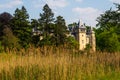 View of the castle and park in Goluchow, Poland Royalty Free Stock Photo