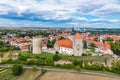 A view of the castle in Querfurt Royalty Free Stock Photo