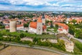 A view of the castle in Querfurt Royalty Free Stock Photo