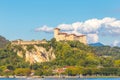 Castle Angera lake maggiore Lombardy, italy