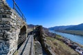 castle ruine hinterhaus near spitz Royalty Free Stock Photo