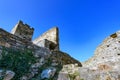 castle ruine hinterhaus near spitz Royalty Free Stock Photo