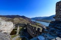 castle ruine hinterhaus near spitz Royalty Free Stock Photo