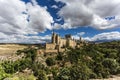 View of castle in Segovia, Spain Royalty Free Stock Photo