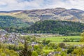 A view from the castle at Stirling towards the Wallace monument