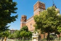 View of the Castle of the Three Dragons Castell dels Tres Drago Royalty Free Stock Photo