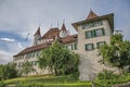 View of castle in Thun. Switzerland Royalty Free Stock Photo