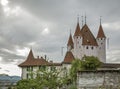 View of castle in Thun. Switzerland Royalty Free Stock Photo