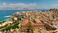 View from castle to Corfu-Town