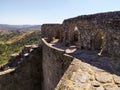 View of the castle walls