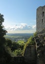 View from Castle Wolfstein near Neumarkt in der Oberpfalz, Germany