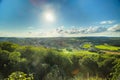 View from castle Wolfstein on Neumarkt in der Oberpfalz Royalty Free Stock Photo