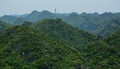 View of Cat Ba national park in Haiphong