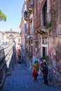 View of Catania street