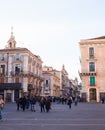 View of Catania street