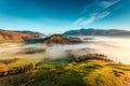 View from Catbells looking towards Skiddaw