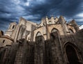 View of Catedral de Gerona. Spain. Royalty Free Stock Photo
