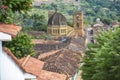 Catedral Inmaculada Concepcion in colonial town of Barichara, Colombia.