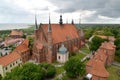 View of the Cathedral of the Ascension of the Holy Virgin Mary and the Holy Apostle Andrei the First-Called from the height of the