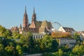 View at the cathedral of Basel in Switzerland