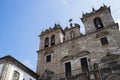 View of the Cathedral of Braga in the northern city of Braga, Portugal.