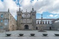 View at the Cathedral and Cloister building in Viseu. The origins of the city of Viseu date back to the Celtic period