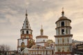 View of the Cathedral of the Epiphany, Irkutsk