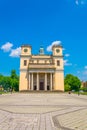 View of the cathedral in the hungarian city Vac...IMAGE Royalty Free Stock Photo