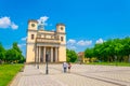 View of the cathedral in the hungarian city Vac...IMAGE Royalty Free Stock Photo